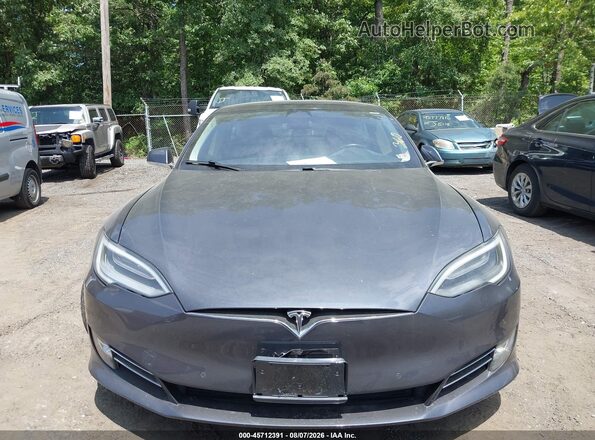 5YJSA1E27HF180144 2017 TESLA MODEL S Gray Vista frontal