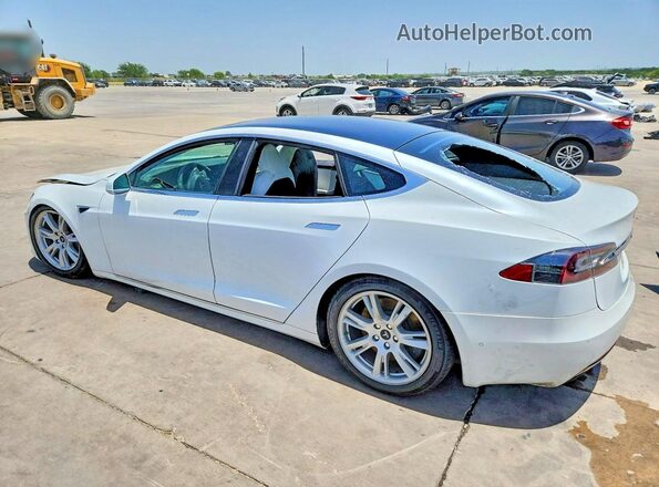5YJSA1E27LF411326 2020 TESLA MODEL White Задня ліва чверть