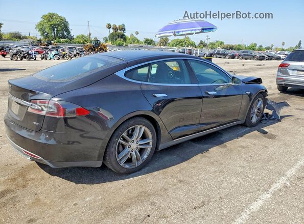 5YJSA1E28GF131954 2016 TESLA MODEL Black Rear right