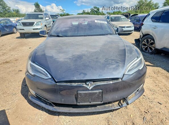 5YJSA1E28HF222255 2017 TESLA MODEL Gray Դիմացի տեսք