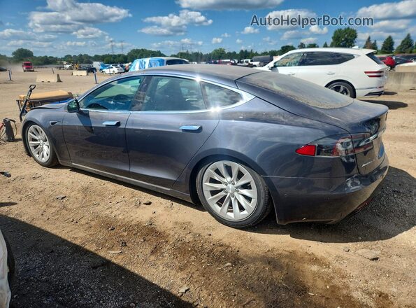 5YJSA1E28HF222255 2017 TESLA MODEL Gray Հետևի ձախ
