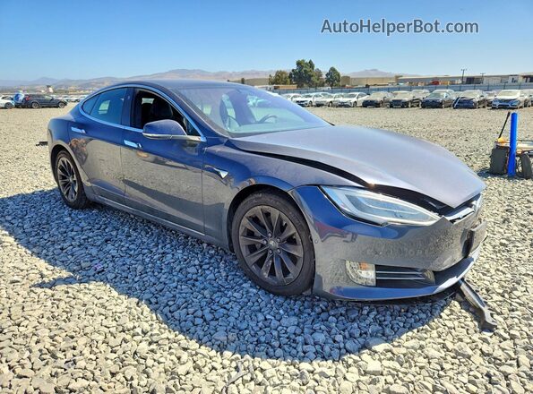 5YJSA1E28KF305580 2019 TESLA MODEL Gray Delantero derecho