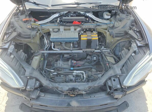 5YJSA1E28MF426919 2021 TESLA MODEL Gray უკანა სალონის ხედი