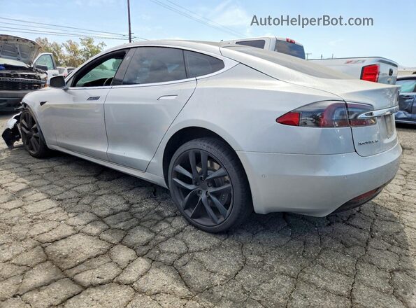 5YJSA1E29JF247459 2018 TESLA MODEL Silver Tył prawy