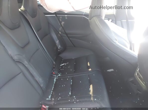 5YJSA1E29MF424662 2021 TESLA MODEL S White Вид наклейки з VIN-кодом