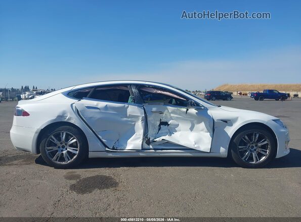 5YJSA1E29MF424662 2021 TESLA MODEL S White Панорамний вид салону 360°