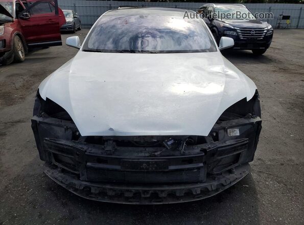 5YJSA1E2XGF162459 2016 TESLA MODEL White Front view