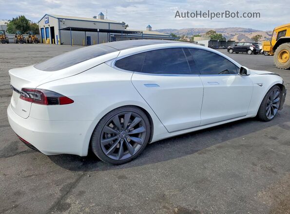 5YJSA1E2XGF162459 2016 TESLA MODEL White Rear right