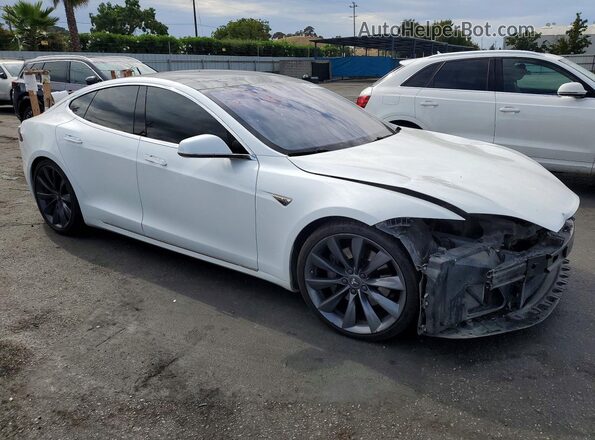 5YJSA1E2XGF162459 2016 TESLA MODEL White Front right