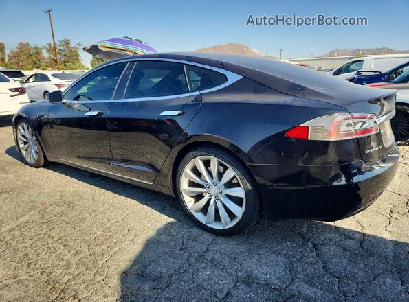 5YJSA1E2XHF199562 2017 TESLA MODEL S Black Przód prawy