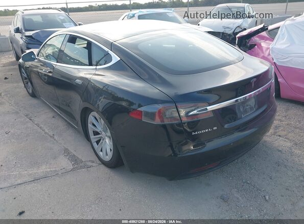 5YJSA1E2XHF229448 2017 TESLA MODEL S Black Trasero izquierdo