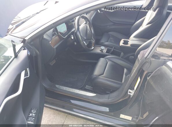 5YJSA1E2XHF229448 2017 TESLA MODEL S Black Vista interior delantera