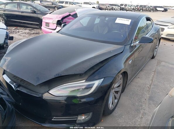 5YJSA1E2XHF229448 2017 TESLA MODEL S Black Vista tres cuartos delantera izquierda