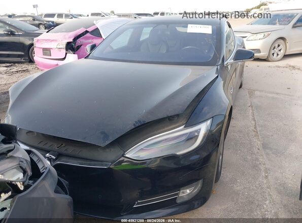 5YJSA1E2XHF229448 2017 TESLA MODEL S Black Vista del cuadro de instrumentos