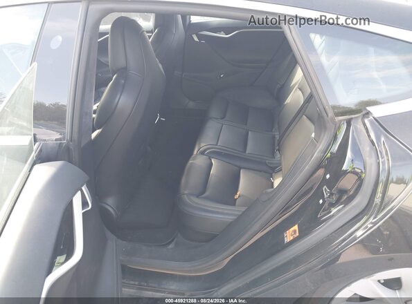5YJSA1E2XHF229448 2017 TESLA MODEL S Black Vista de la etiqueta del VIN