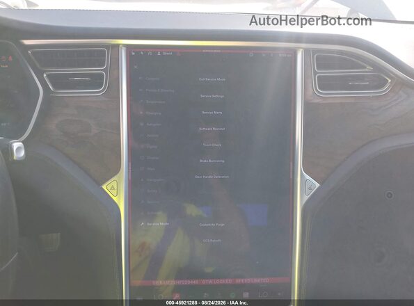 5YJSA1E2XHF229448 2017 TESLA MODEL S Black 
