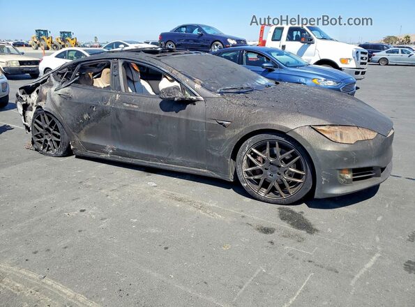 5YJSA1E41JF243066 2018 TESLA MODEL Burn წინა მარჯვენა