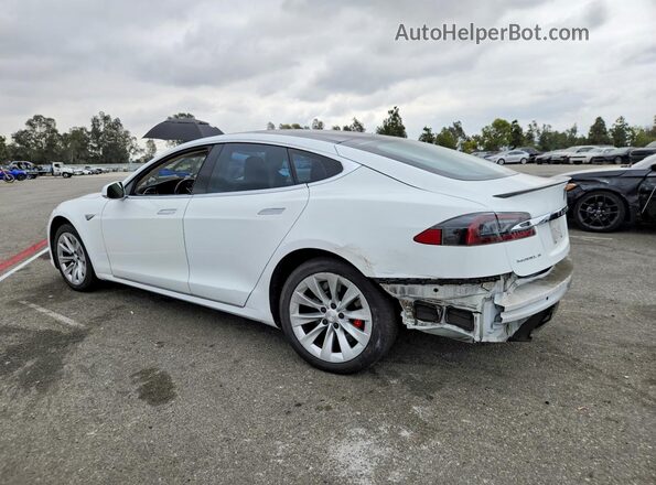 5YJSA1E47GF145197 2016 TESLA MODEL White უკანა მარცხენა