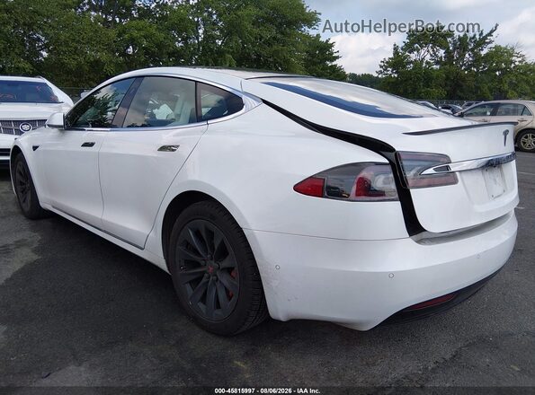 5YJSA1E49KF337455 2019 TESLA MODEL S White Հետևի ձախ