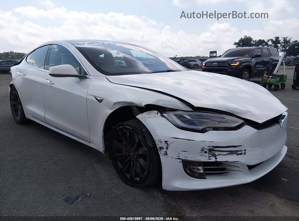 5YJSA1E49KF337455 2019 TESLA MODEL S White Դիմացի տեսք