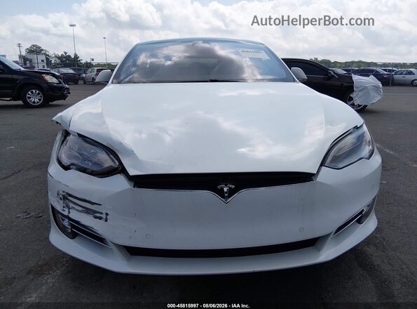 5YJSA1E49KF337455 2019 TESLA MODEL S White Սարքավորումների վահանակի տեսք