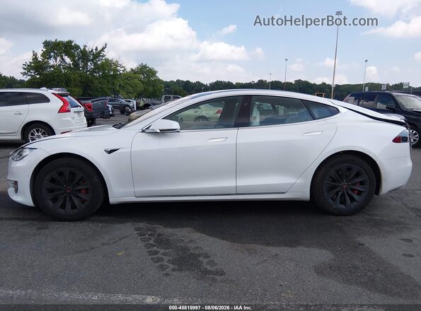 5YJSA1E49KF337455 2019 TESLA MODEL S White Սալոնի 360 աստիճան տեսք