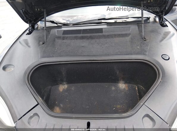 5YJSA1E50MF428271 2021 TESLA MODEL S Серый Вид сзади