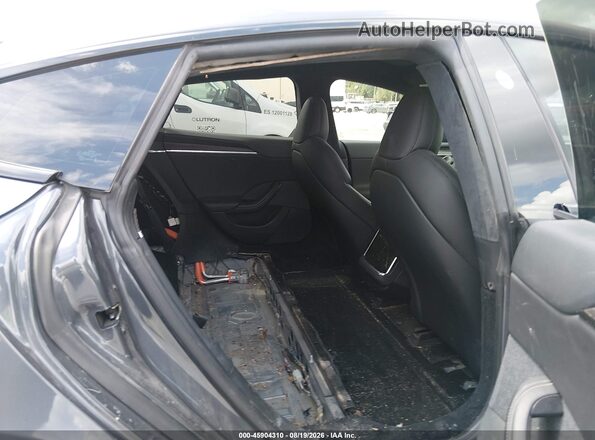 5YJSA1E50MF428271 2021 TESLA MODEL S Серый Вид наклейки с VIN-кодом