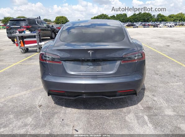 5YJSA1E50MF428271 2021 TESLA MODEL S Серый 