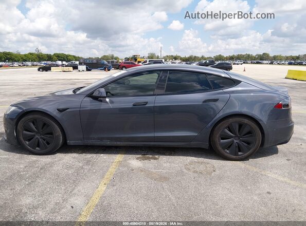 5YJSA1E50MF428271 2021 TESLA MODEL S Серый 