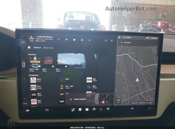 5YJSA1E51MF428280 2021 TESLA MODEL S Синий 