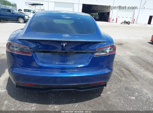 5YJSA1E52MF428398 2021 TESLA MODEL S Blue 