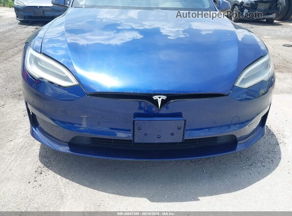 5YJSA1E52MF428398 2021 TESLA MODEL S Blue 