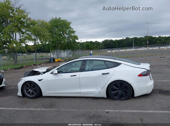 5YJSA1E52MF428532 2021 TESLA MODEL S White Սալոնի 360 աստիճան տեսք