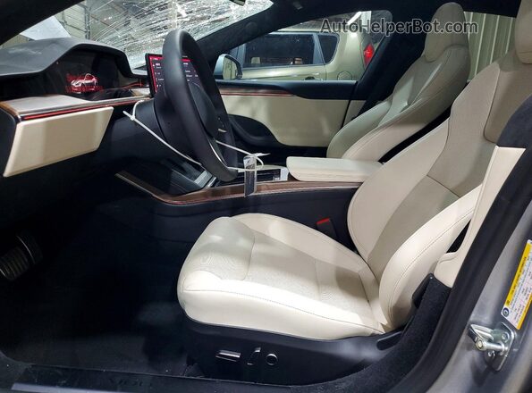 5YJSA1E53TF561766 2026 TESLA MODEL Gray Սալոնի դիմացի տեսք
