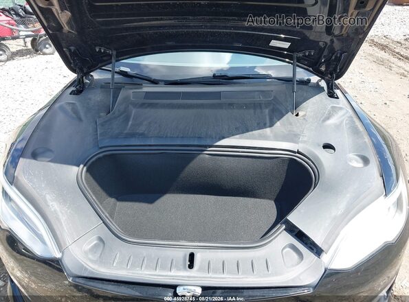5YJSA1E54NF469486 2022 TESLA MODEL S Черный Вид сзади