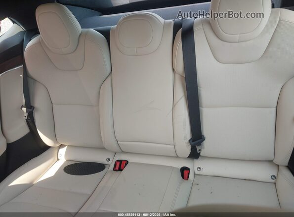 5YJSA1E57NF467795 2022 TESLA MODEL S Red Widok naklejki z numerem VIN