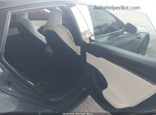5YJSA1E59MF428477 2021 TESLA MODEL S Белый Вид наклейки с VIN-кодом