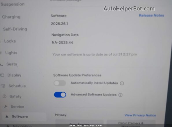 5YJSA1E59MF428477 2021 TESLA MODEL S Белый 