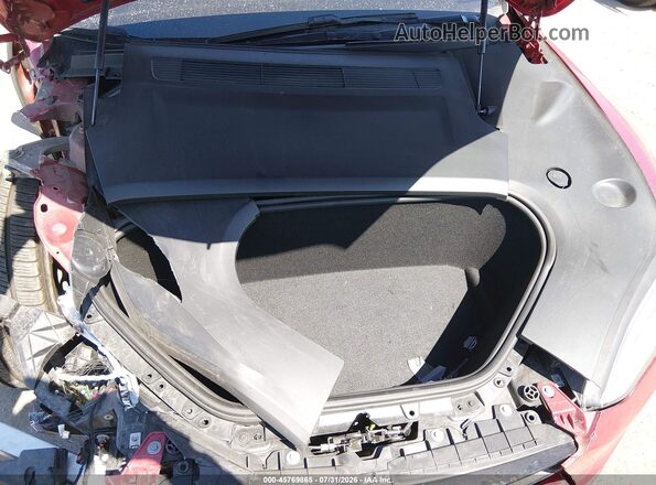 5YJSA1E5XNF471839 2022 TESLA MODEL S Red Widok z tyłu