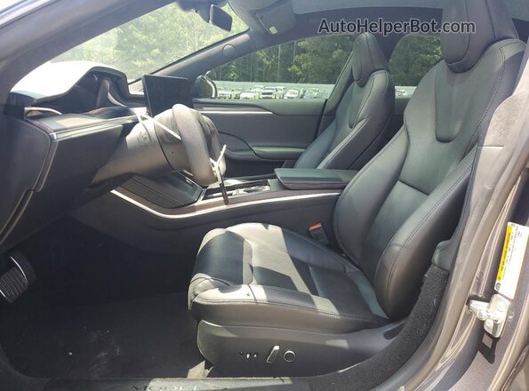 5YJSA1E5XPF508228 2023 TESLA MODEL Серый Вид салона спереди