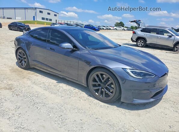 5YJSA1E5XPF508228 2023 TESLA MODEL Серый Передняя правая четверть