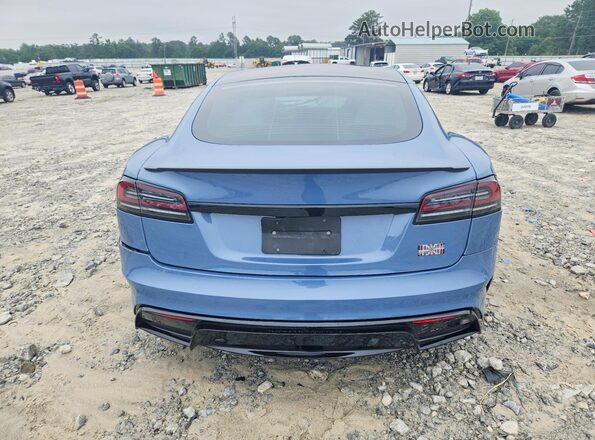 5YJSA1E61TF555926 2026 TESLA MODEL Blue Հետևի տեսք