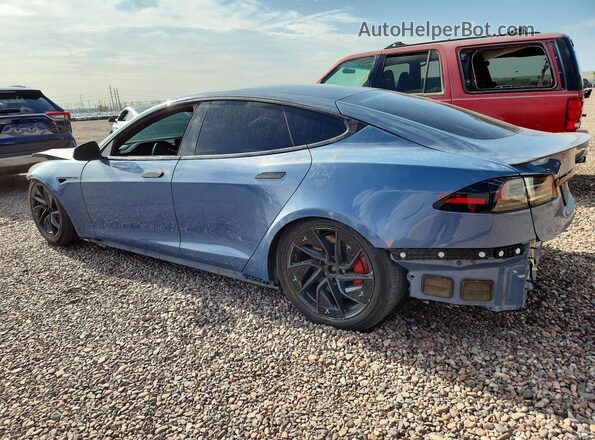 5YJSA1E64TF558691 2026 TESLA MODEL Blue Trasero izquierdo