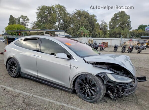5YJXCAE28GF020966 2016 TESLA MODEL Silver Delantero derecho