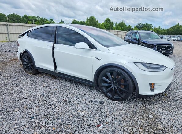 5YJXCBE20HF077010 2017 TESLA MODEL Белый Передняя правая четверть