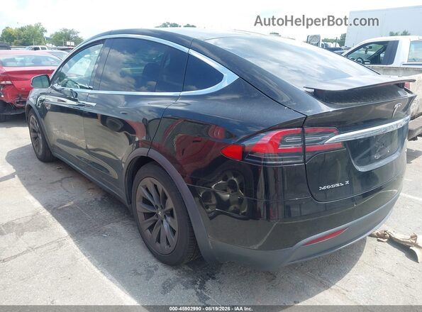 5YJXCBE20HF078920 2017 TESLA MODEL X Черный Задняя левая четверть