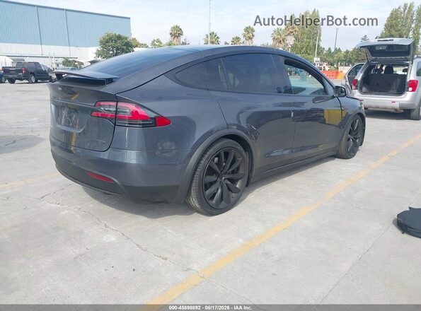 5YJXCBE22GF016482 2016 TESLA MODEL X Black Հետևի աջ