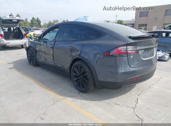 5YJXCBE22GF016482 2016 TESLA MODEL X Black Հետևի ձախ