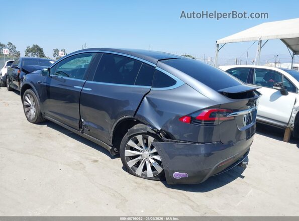 5YJXCBE25KF182052 2019 TESLA MODEL X Серый Задняя левая четверть